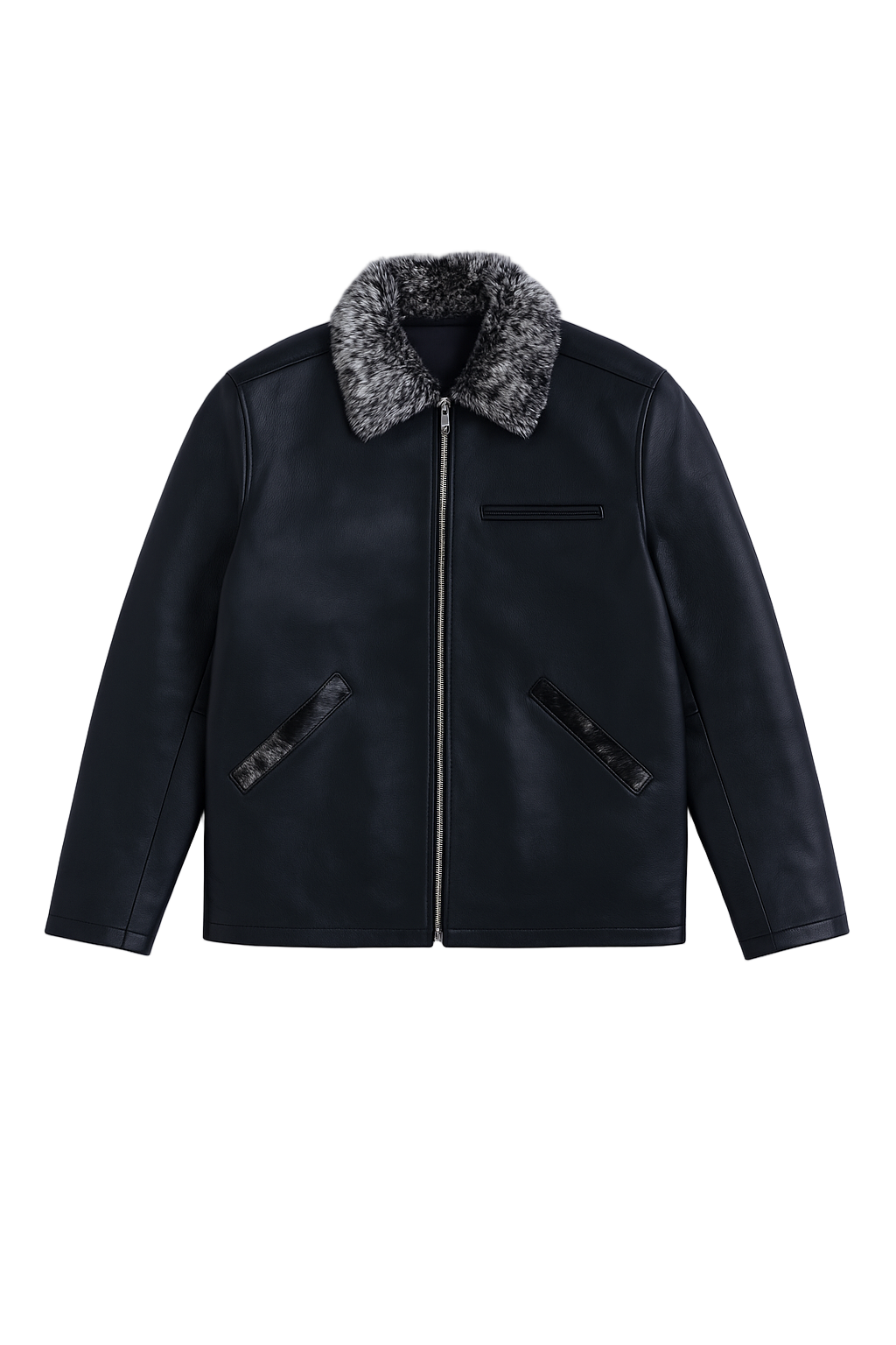 Nappa leather jacket