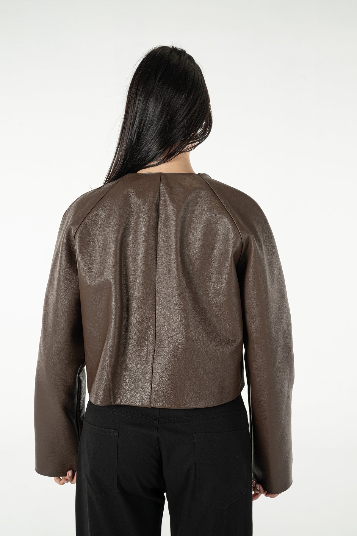 LAMBSKIN LEATHER JACKET