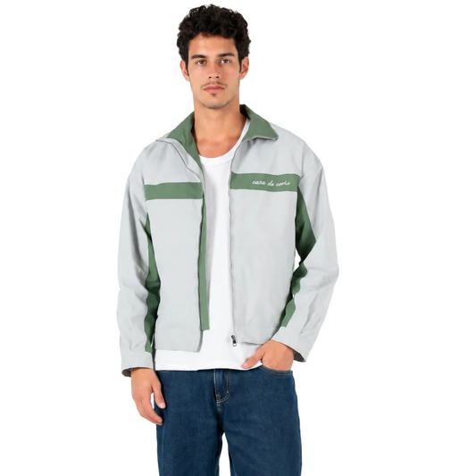 COURTSIDE GRAY BOMBER