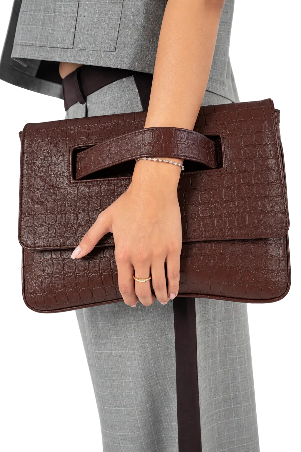 HIMALAYAN COROCDILE SATCHEL