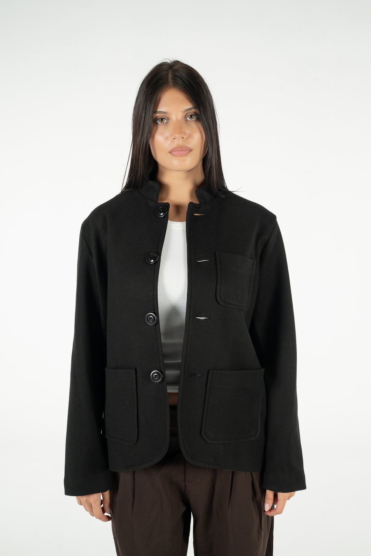 OXFORD BLACK COAT
