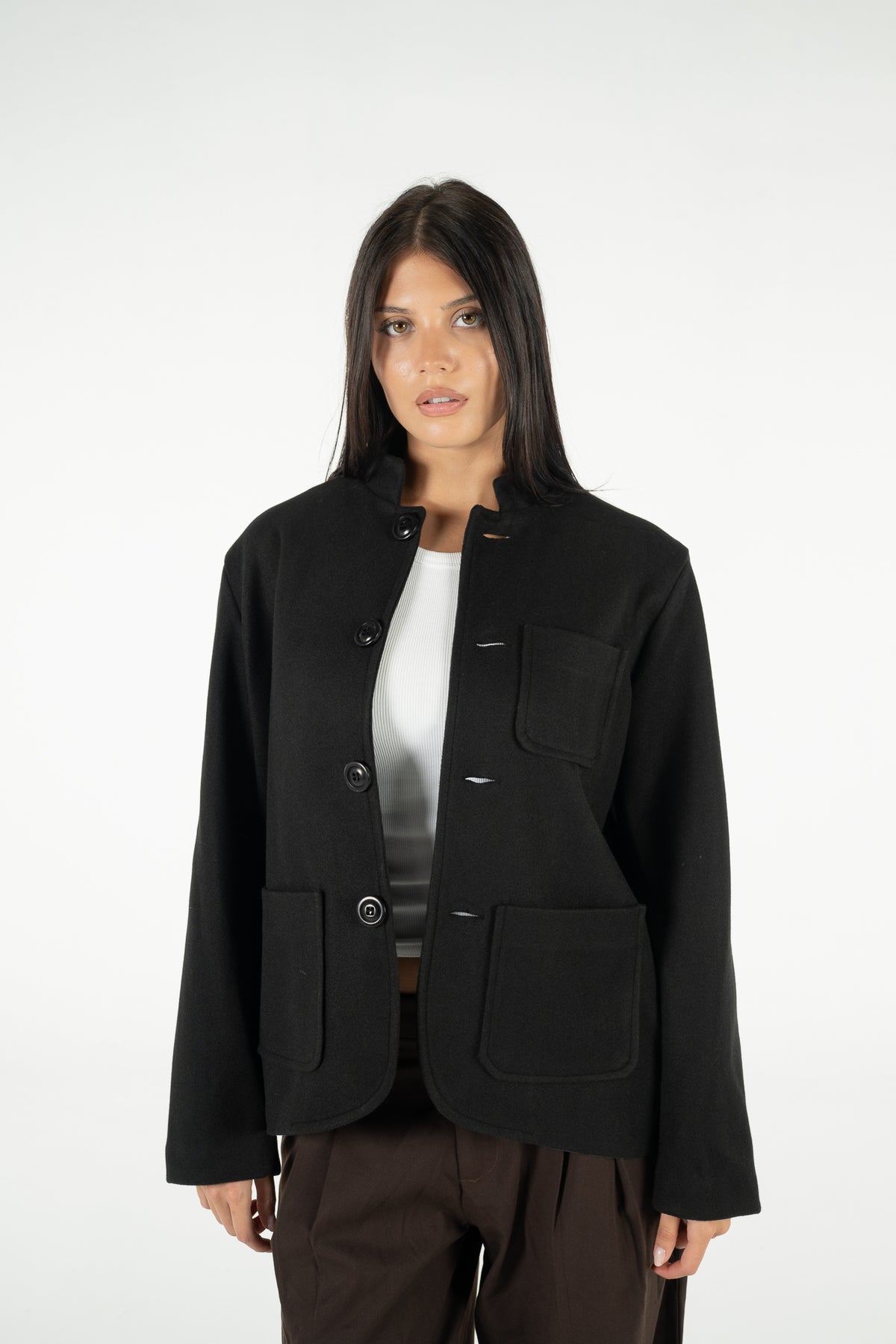OXFORD BLACK COAT