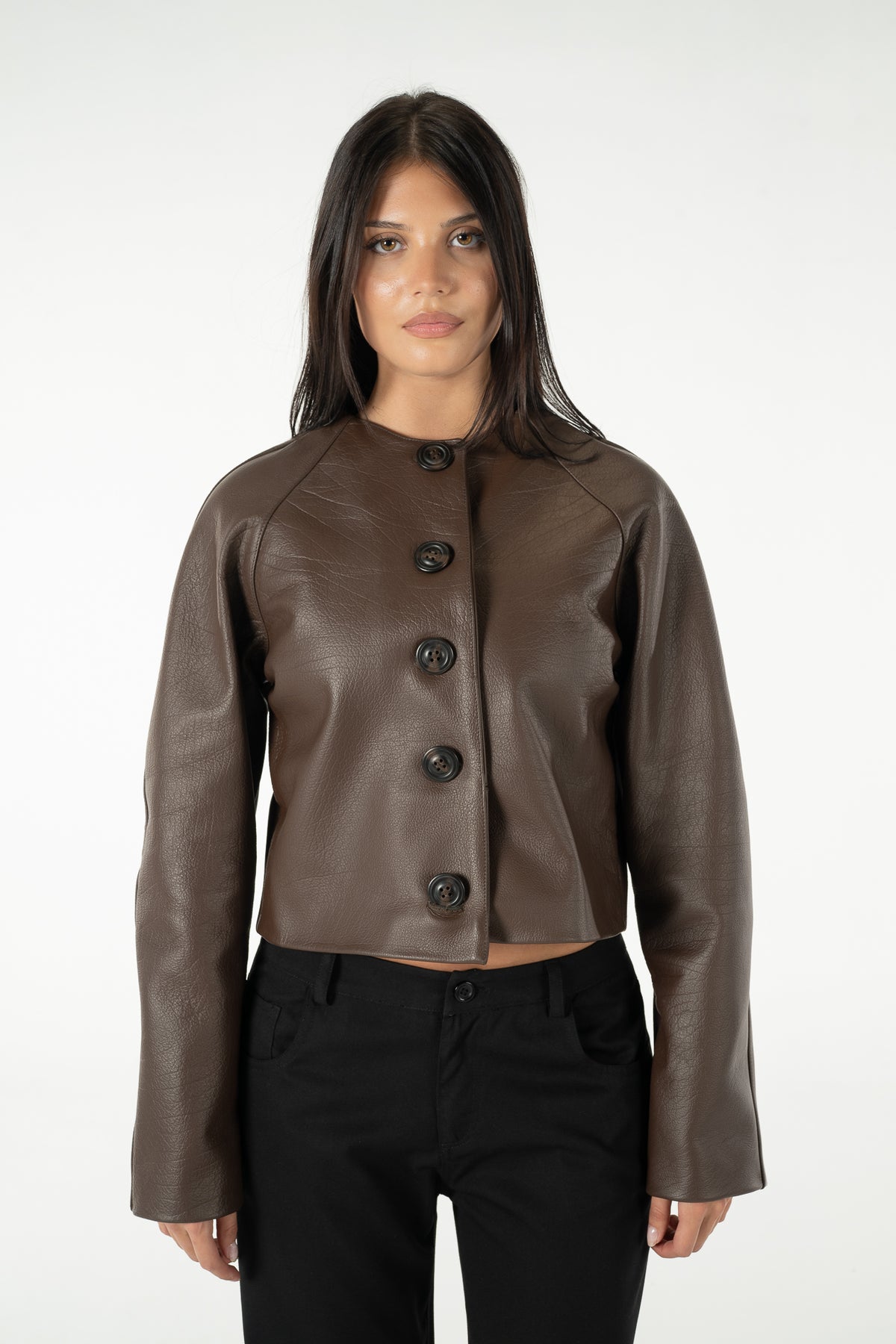 LAMBSKIN LEATHER JACKET
