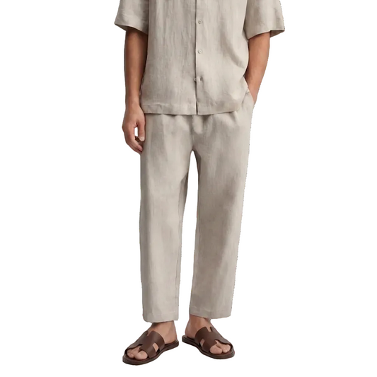 Relaxed linen pants