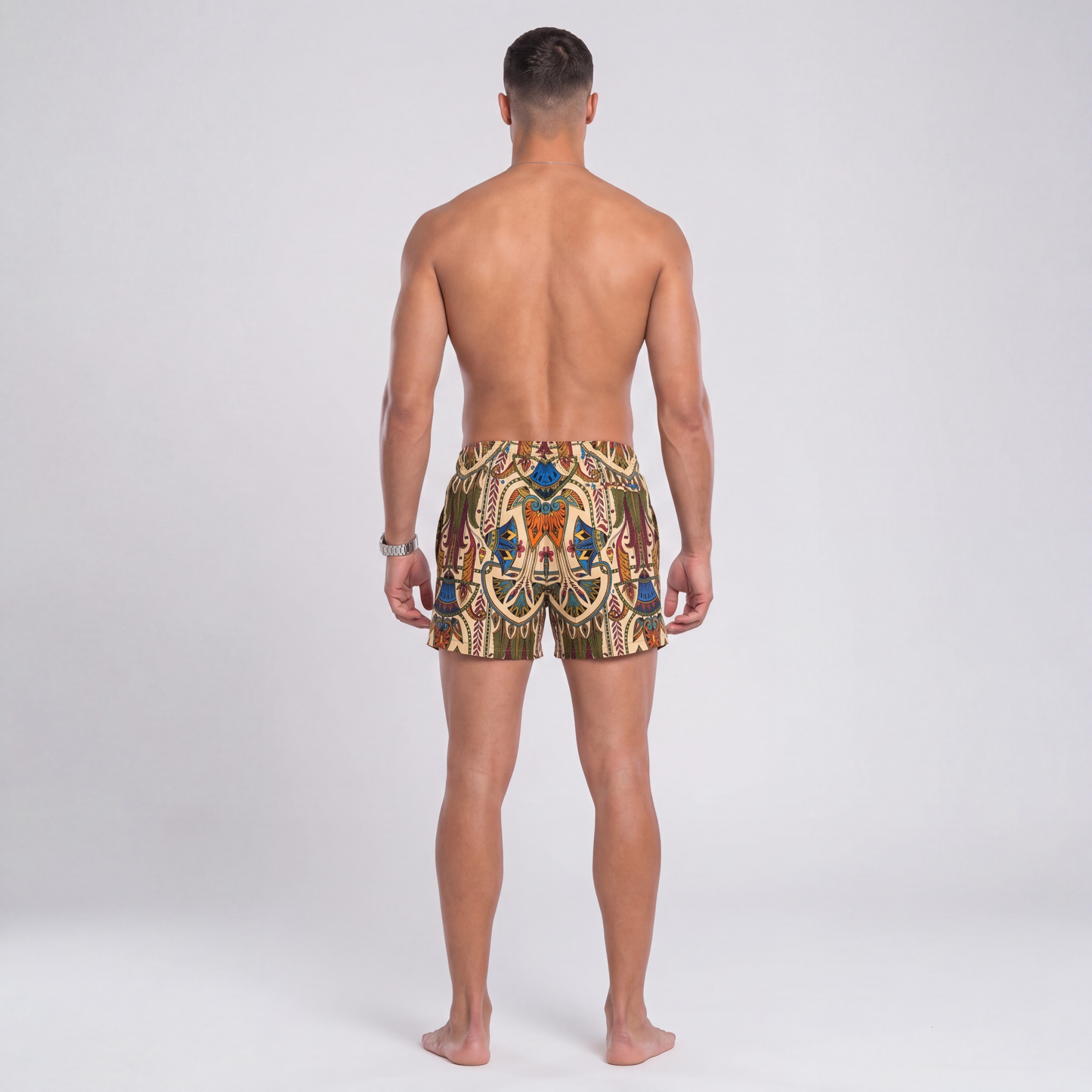 Tribal swim shorts