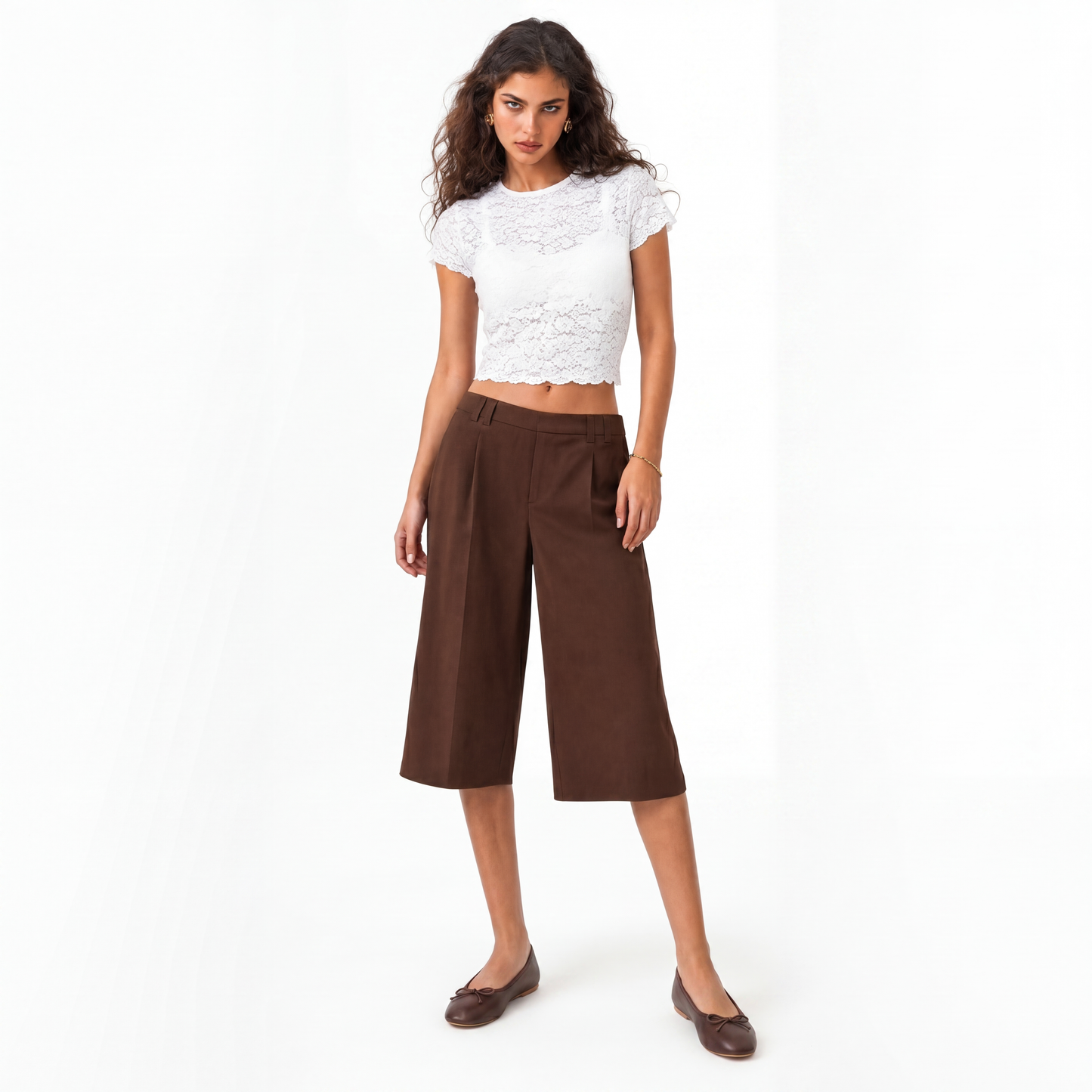 Bermuda brown shorts